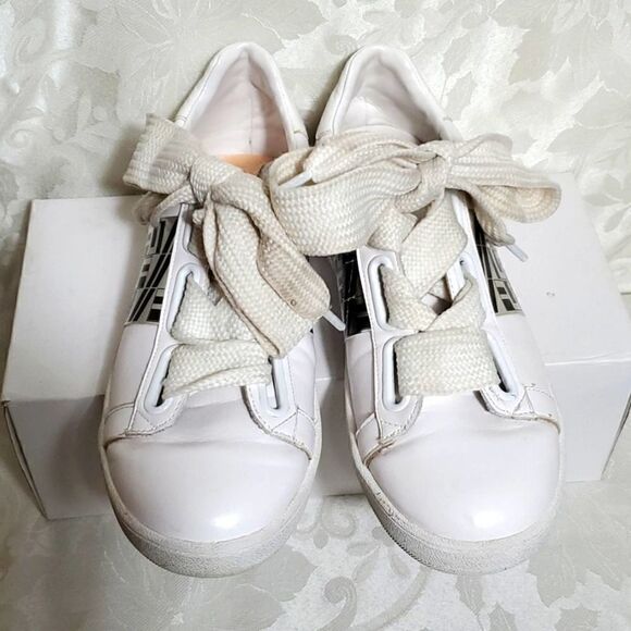 Jeffrey Campbell LF White Sneakers - Picture 5 of 8